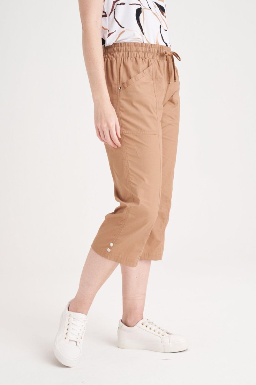 Clothing MILADYS | Cracker Cotton Crops Taupe