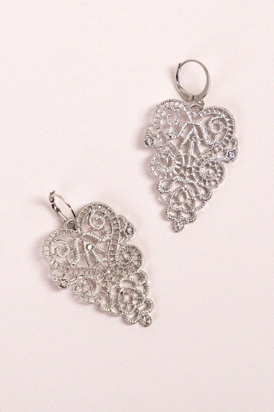 Accessories MILADYS | Filigree Earrings Silver