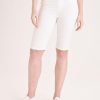 Clothing MILADYS | Twill Jegging Bermuda White