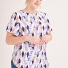 Clothing MILADYS | Geo Printed Tee Multi