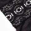 Accessories MILADYS | Lace Triangle Scarf Black