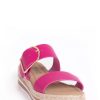 Shoes MILADYS | Slip On Double Strap Mule Pink Cerise