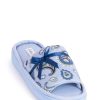 Shoes MILADYS | Open Toe Slippers Blue Baby Blue