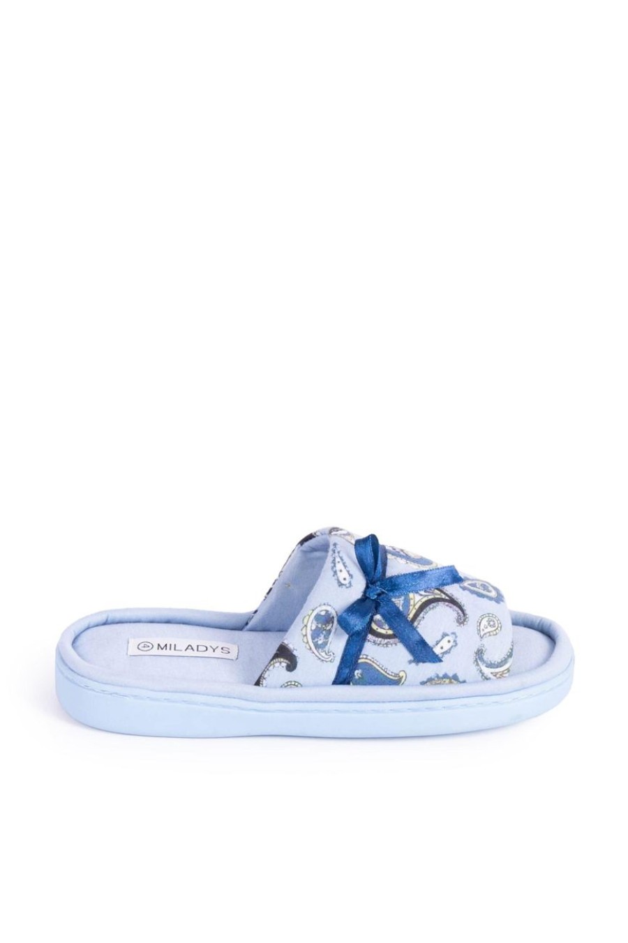 Shoes MILADYS | Open Toe Slippers Blue Baby Blue