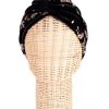 Accessories MILADYS | Foil Print Turban Black