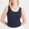 Clothing MILADYS | Basic Summer Tank Navy