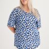 Clothing MILADYS | Geo Print T-Shirt Multi