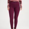 Clothing MILADYS | Pull On Slim Leg Twill Jeggings Berry Plum