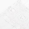 Accessories MILADYS | Lace Triangle Scarf White