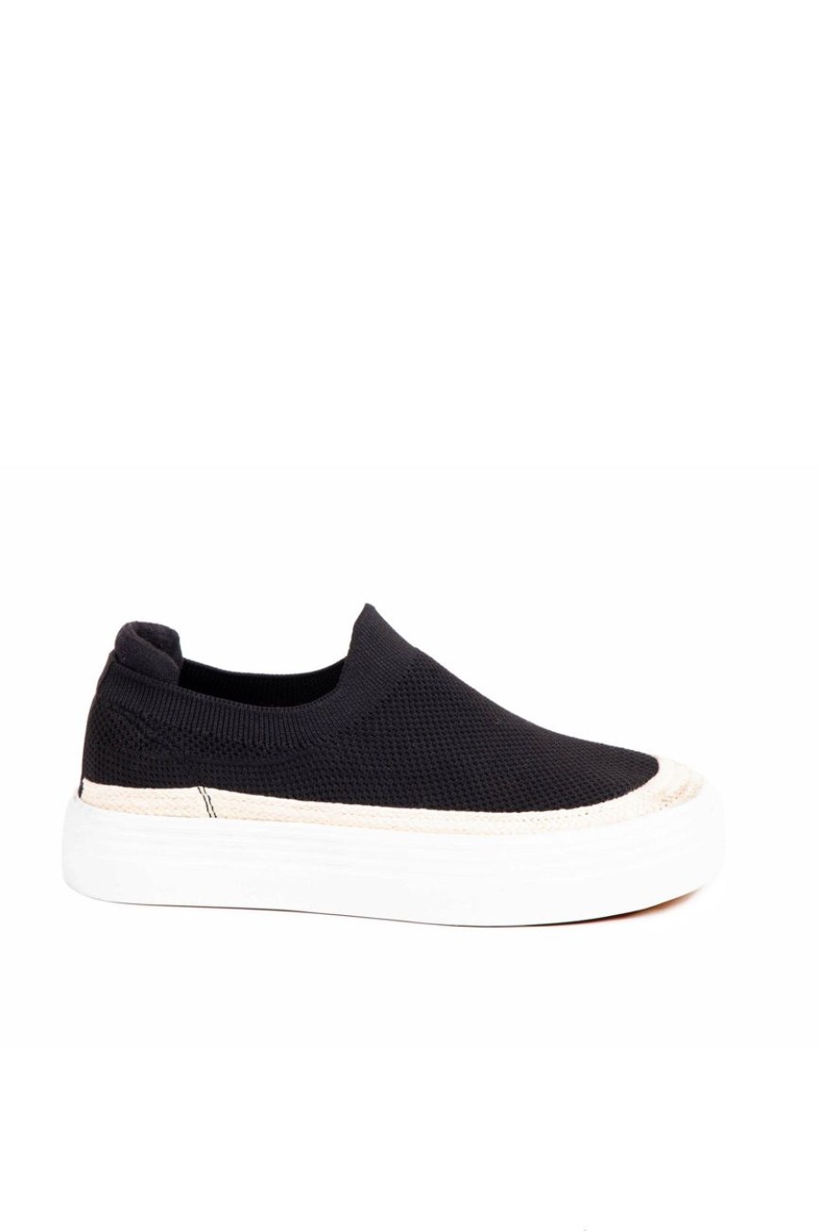 Shoes MILADYS | Platform Slip On Sneakers Black