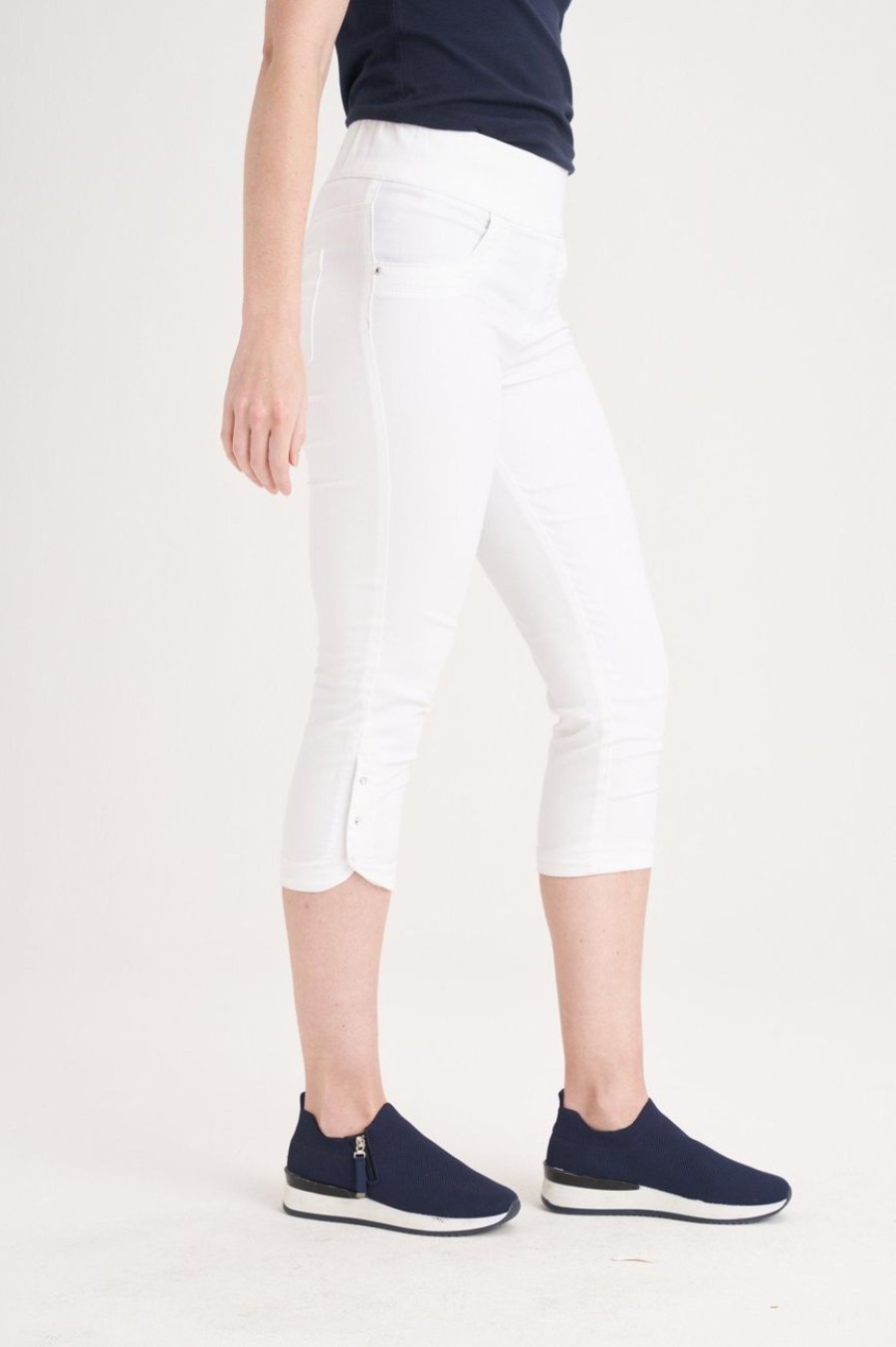 Clothing MILADYS | Jeggings Crops White