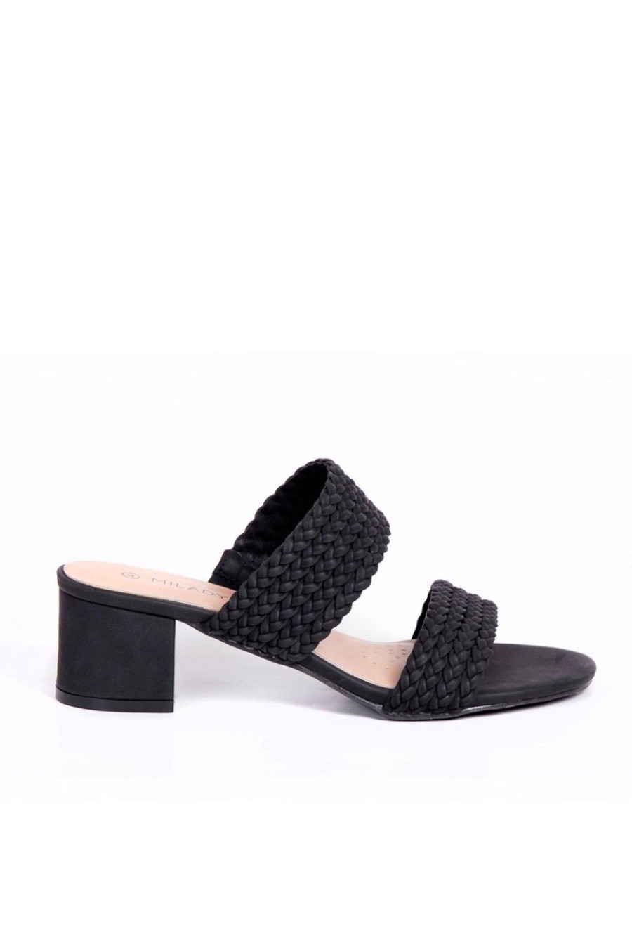 Shoes MILADYS | Block Heel Black