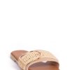 Shoes MILADYS | Single Strap Slip On Sandal Stone