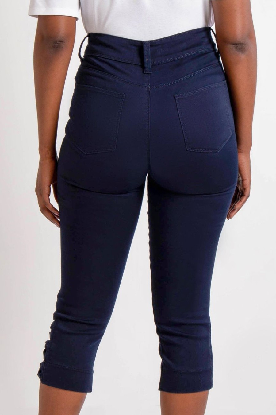 Clothing MILADYS | Wonderfit Slim Leg Navy