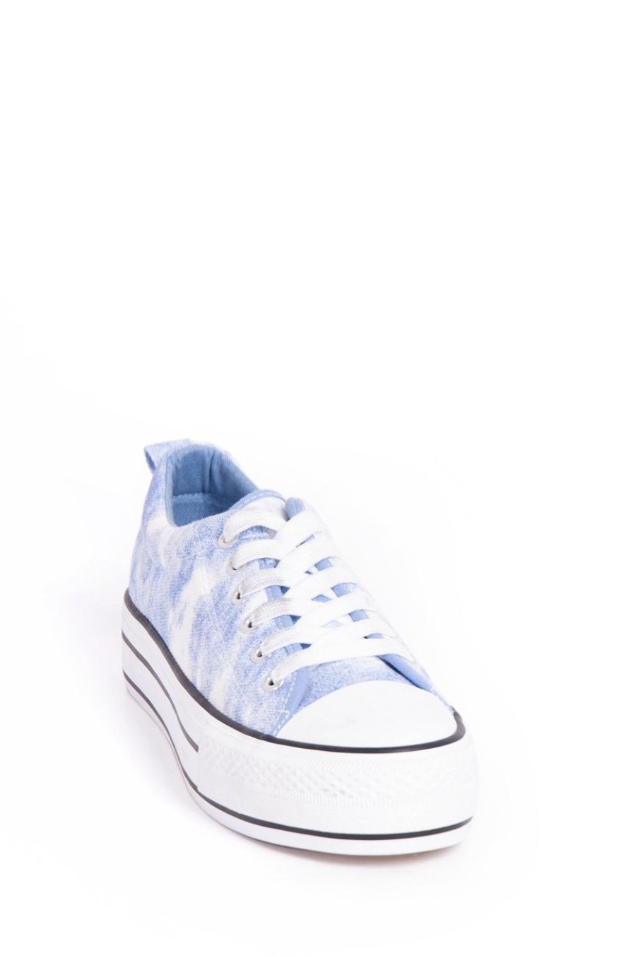 Shoes MILADYS | Wonderfit Lace Up Sneakers Baby Blue