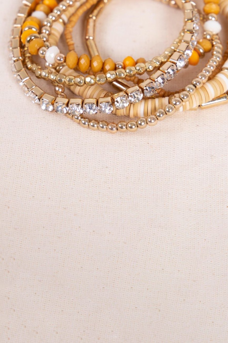 Accessories MILADYS | Beaded Bracelet Ochre