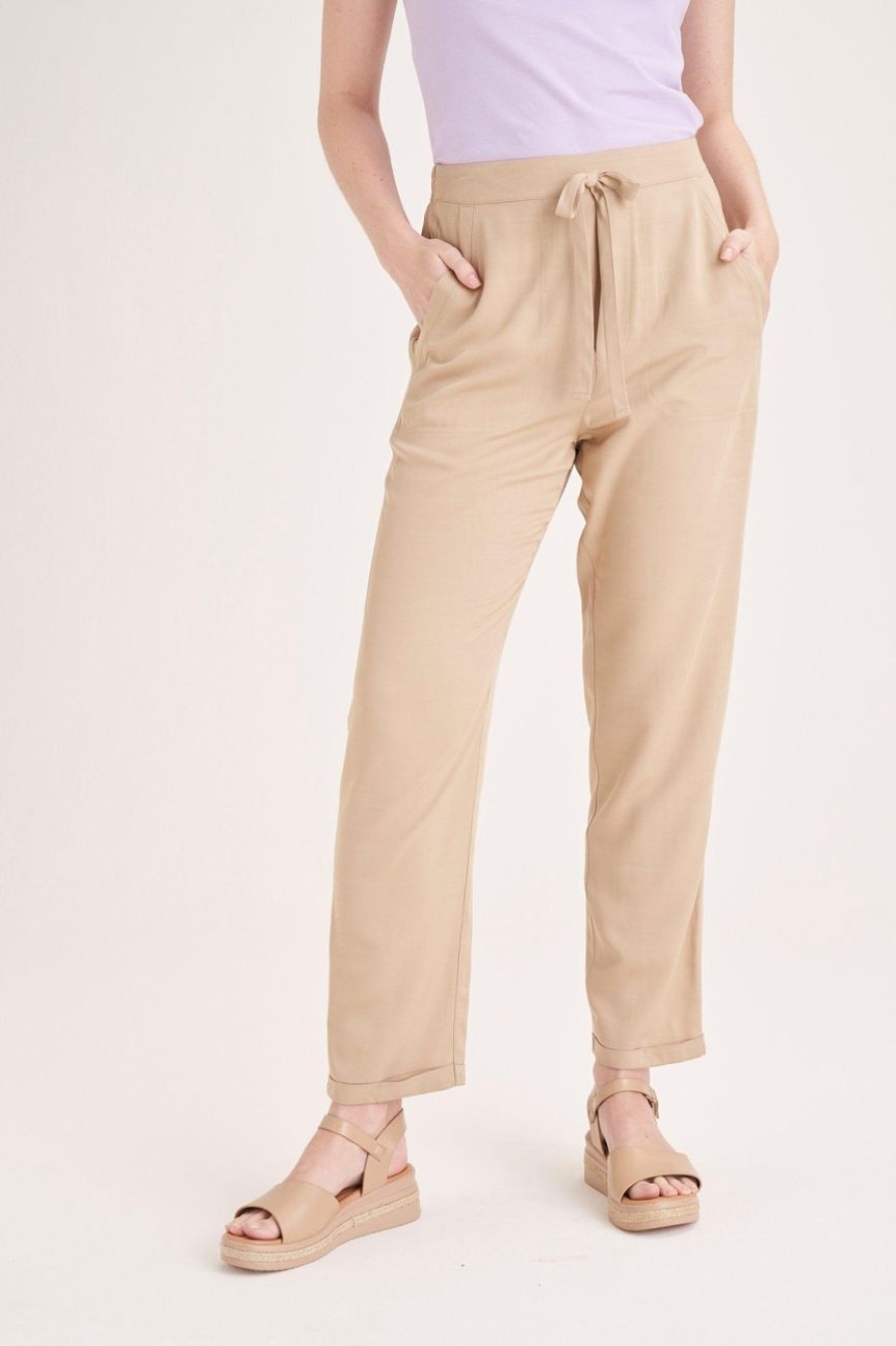 Clothing MILADYS | Soft Pants Stone