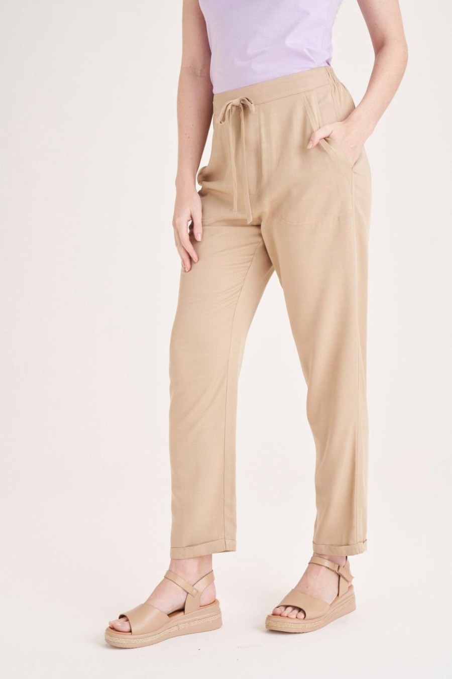 Clothing MILADYS | Soft Pants Stone