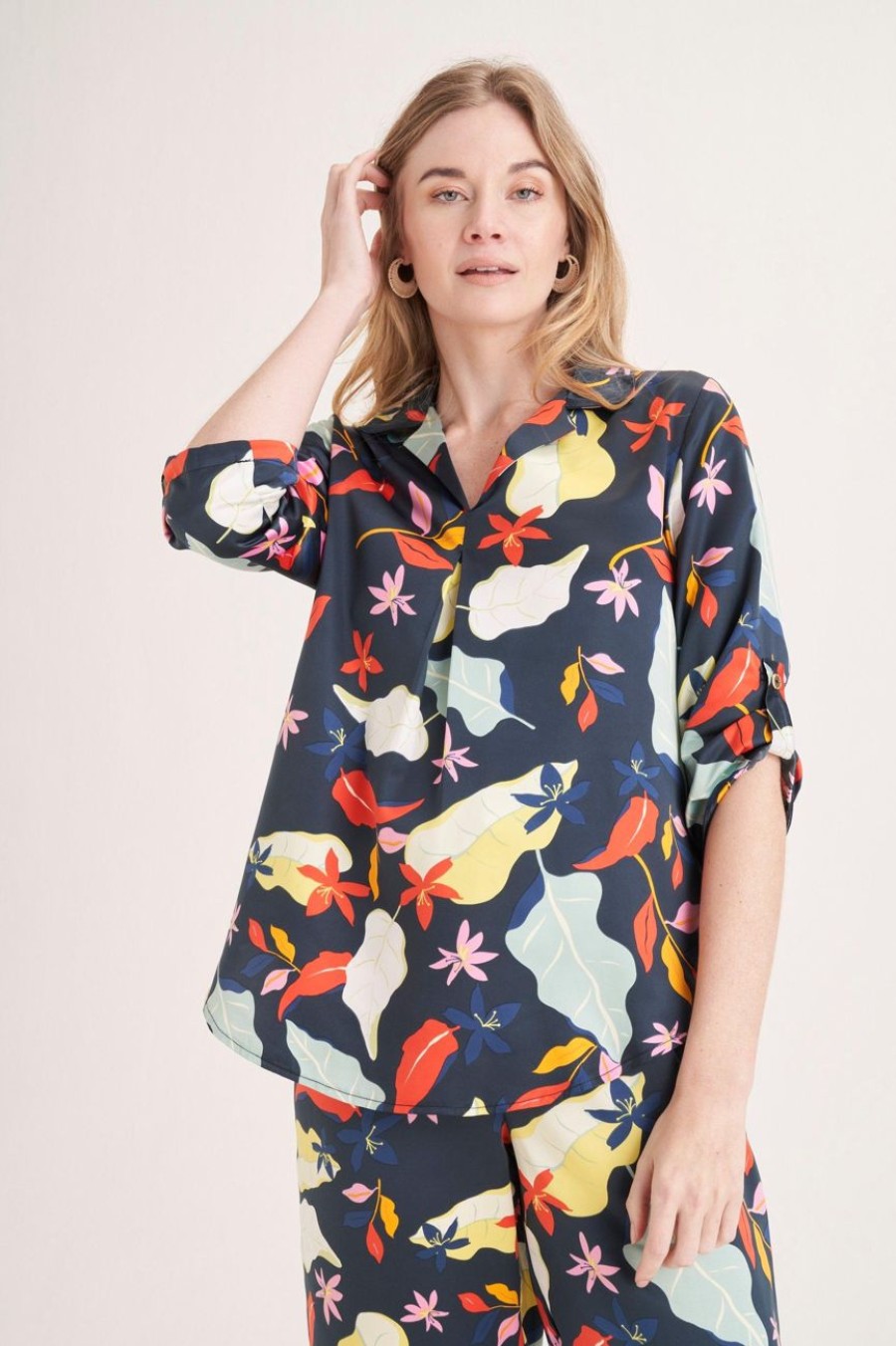 Clothing MILADYS | Floral Print Shirt Multi