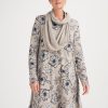 Clothing MILADYS | A-Line Tunic With Snood Stone