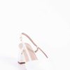 Shoes MILADYS | Block Heel Court - Pierre Cardin White