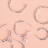 Accessories MILADYS | 3 Pack Hoop Earrings Silver