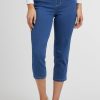 Clothing MILADYS | Jegging Crops Midwash Baby Blue