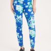 Clothing MILADYS | Floral Print Slimleg Bengaline Pants Multi