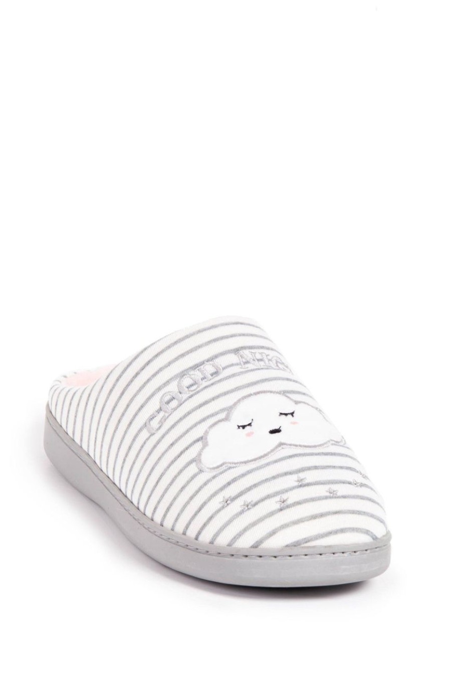 Shoes MILADYS | Cloud Print Slipper Cloud Grey