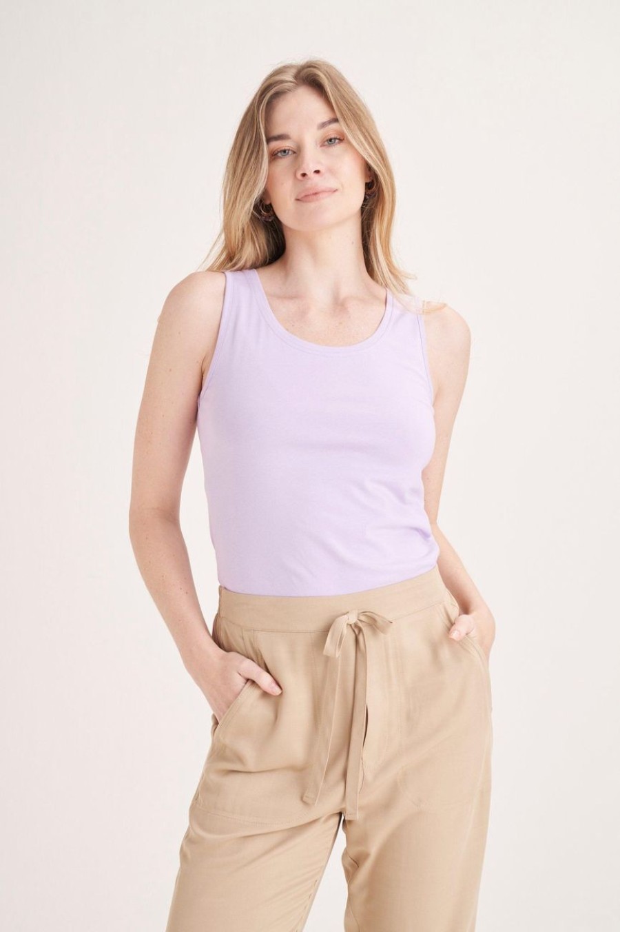 Clothing MILADYS | Tank Lilac