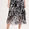 Clothing MILADYS | Mesh Ruffle Skirt Light Marble