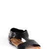 Shoes MILADYS | Textured Sandal Black