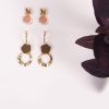 Accessories MILADYS | 3 Pack Earrings Yellow Gold